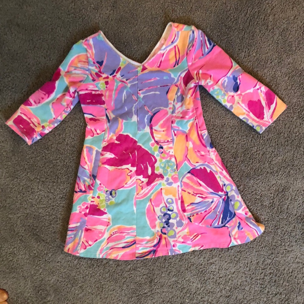 Lilly Pulitzer 3/4 sleeve dress